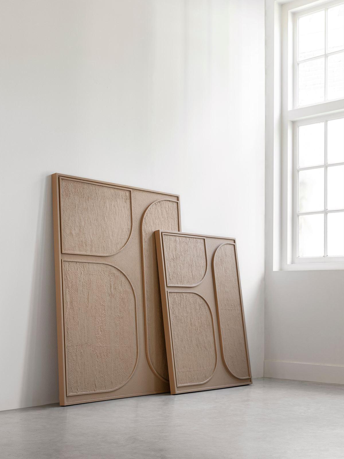 MUST Living Wandpaneel Lorcan Brown Small - Wandpaneel - MUST Living - livinglovely.nl