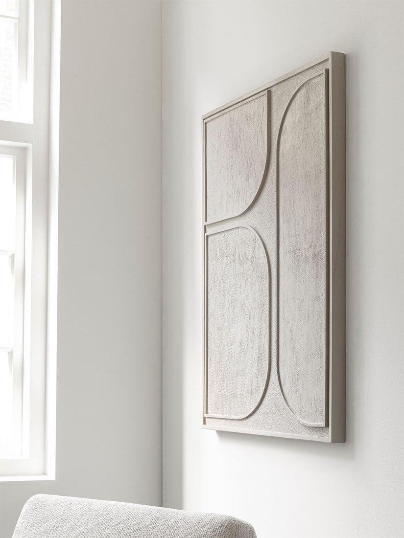 Must Living Wandpaneel Lorcan Cream Large - Wandpaneel - MUST Living - livinglovely.nl