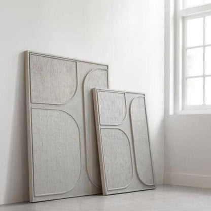 Must Living Wandpaneel Lorcan Cream Small - Wandpaneel - MUST Living - livinglovely.nl