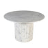 Neelim Eetkamertafel Wit Marmer rond PTMD - Eetkamertafel - PTMD - livinglovely.nl