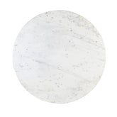 Neelim Eetkamertafel Wit Marmer rond PTMD - Eetkamertafel - PTMD - livinglovely.nl