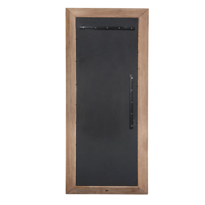 Nicka Natural Mango Wood Rectangle Mirror S 70,5x13,5x160cm - Spiegel - PTMD - livinglovely.nl