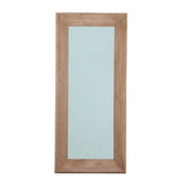 Nicka Natural Mango Wood Rectangle Mirror S 70,5x13,5x160cm - Spiegel - PTMD - livinglovely.nl