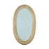 Noam Natural Mango Wood Oval Mirror 68x8x120cm PTMD - Spiegel - PTMD - livinglovely.nl