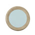 Noam Natural Mango Wood Round Mirror S Dia 70cmx5cm PTMD - Spiegel - PTMD - livinglovely.nl