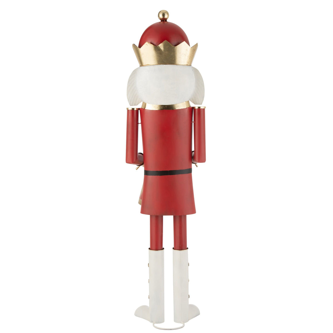 Notenkraker Trommel Rood/Goud H174cm J-Line