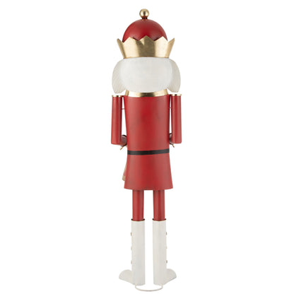 Notenkraker Trommel Rood/Goud H174cm J-Line