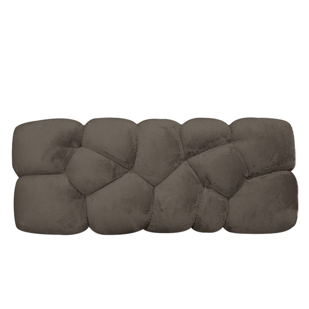 Nubibus Bench Dark Taupe 160.0 x 60.0 x 41.0 cm PTMD - Bankje - PTMD - livinglovely.nl