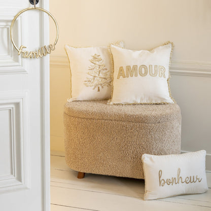 Aufbewahrungsbank Teddy Beige J-Line
