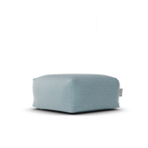 Laui Lounge Original Square Pouf Sky Blue, lichtblauwe vierkante poef van 68x68 cm