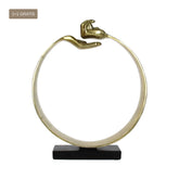Ornament Handen Goud 34x8x43cm - Beeld - Living Lovely - livinglovely.nl