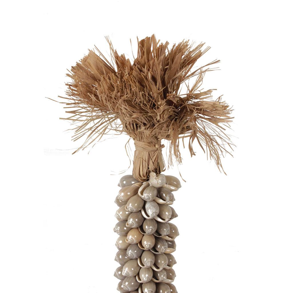 Ornament Indonesische Schelpentoren Intan Grey/Sand - Pole To Pole - Ornament - Pole To Pole - livinglovely.nl