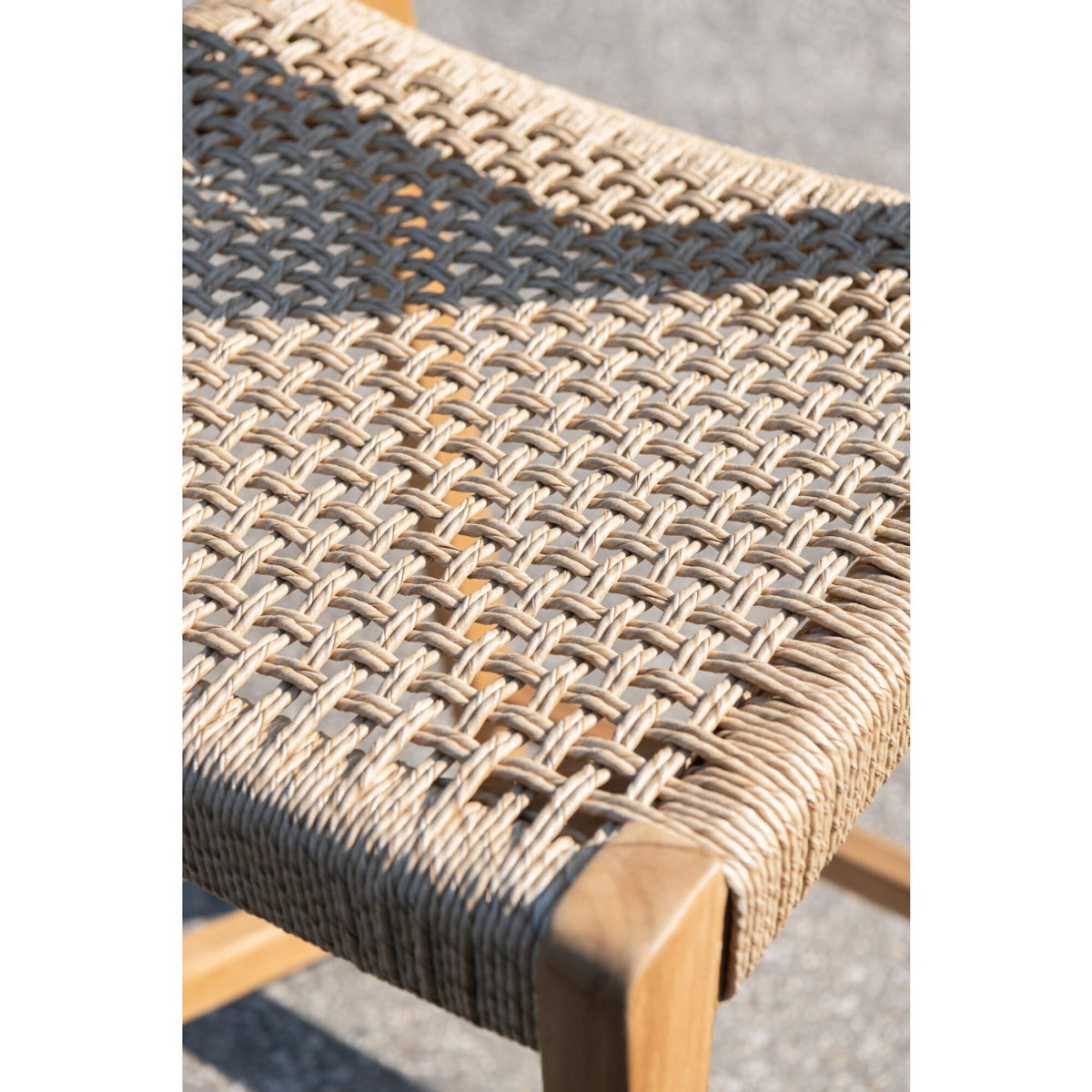 Outdoor Barstoel Taghazout Teak Hout Naturel J-Line