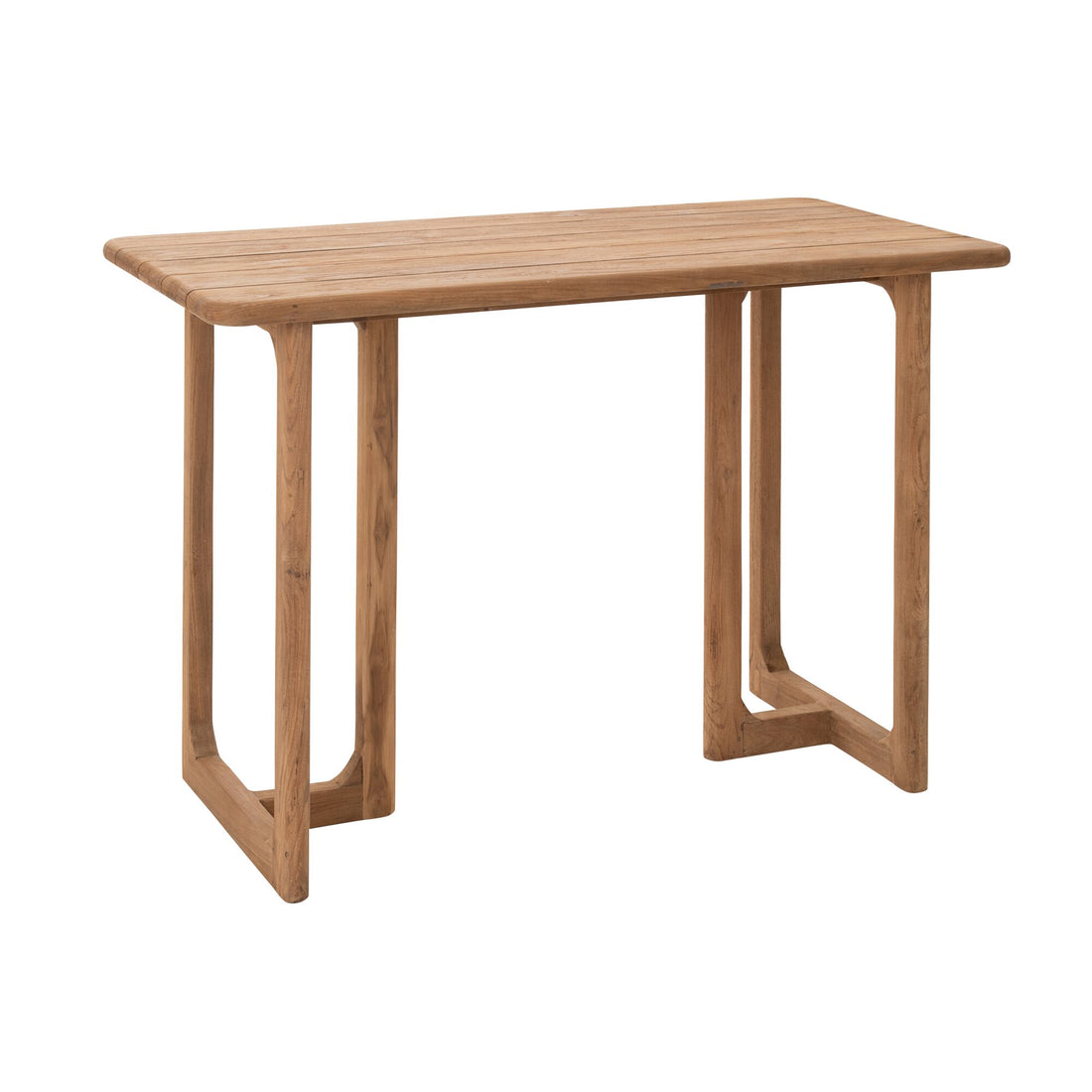 Outdoor Bartafel Cakra Rechthoek Teak Hout Naturel J-Line
