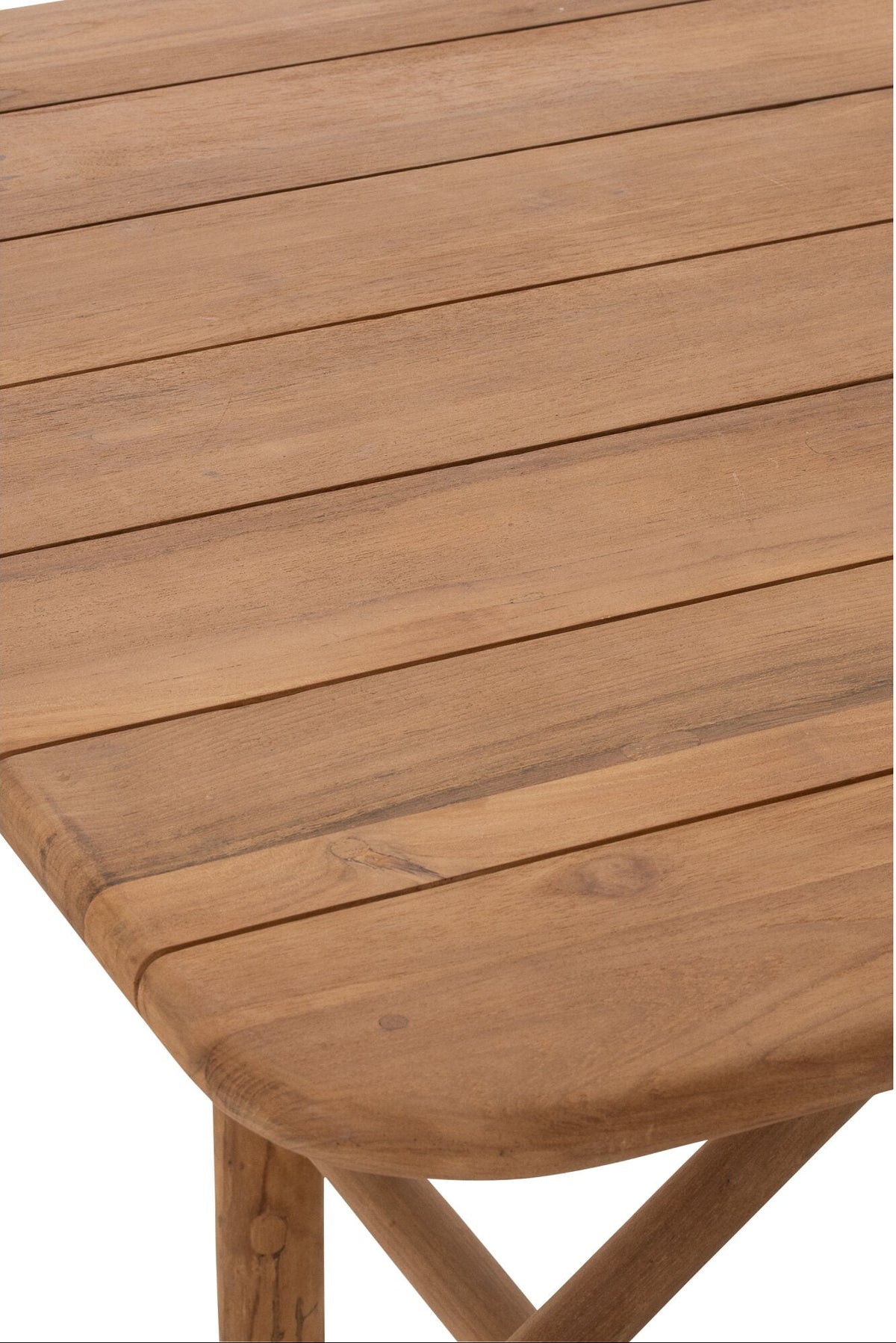 Outdoor Eettafel Palo Rechthoek Gerecycleerd Hout Naturel J-Line