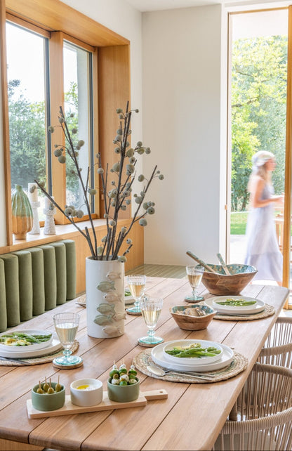Outdoor Eettafel Palo Rechthoek Gerecycleerd Hout Naturel J-Line