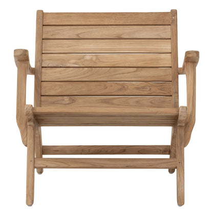 Outdoor fauteuil Laila op het terras sfeerbeeld MUST Living