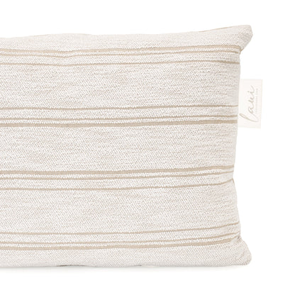 Achterkant in Heritage Papyrus van het Laui Lounge kussen Harvest Kaolin 60x40 cm