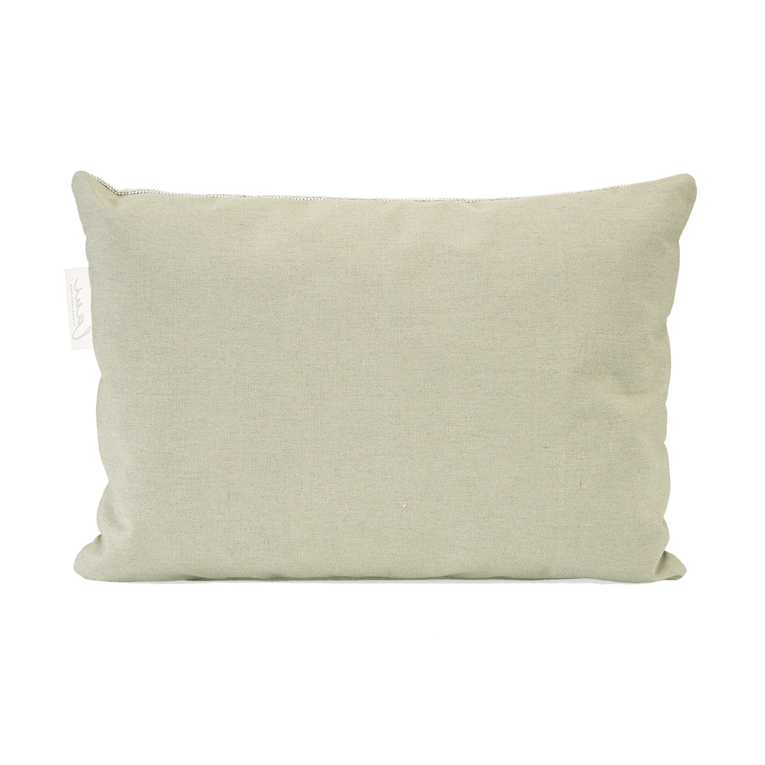 Achterkant in Heritage Moss van het Laui Lounge kussen Harvest Nile 60x40 cm