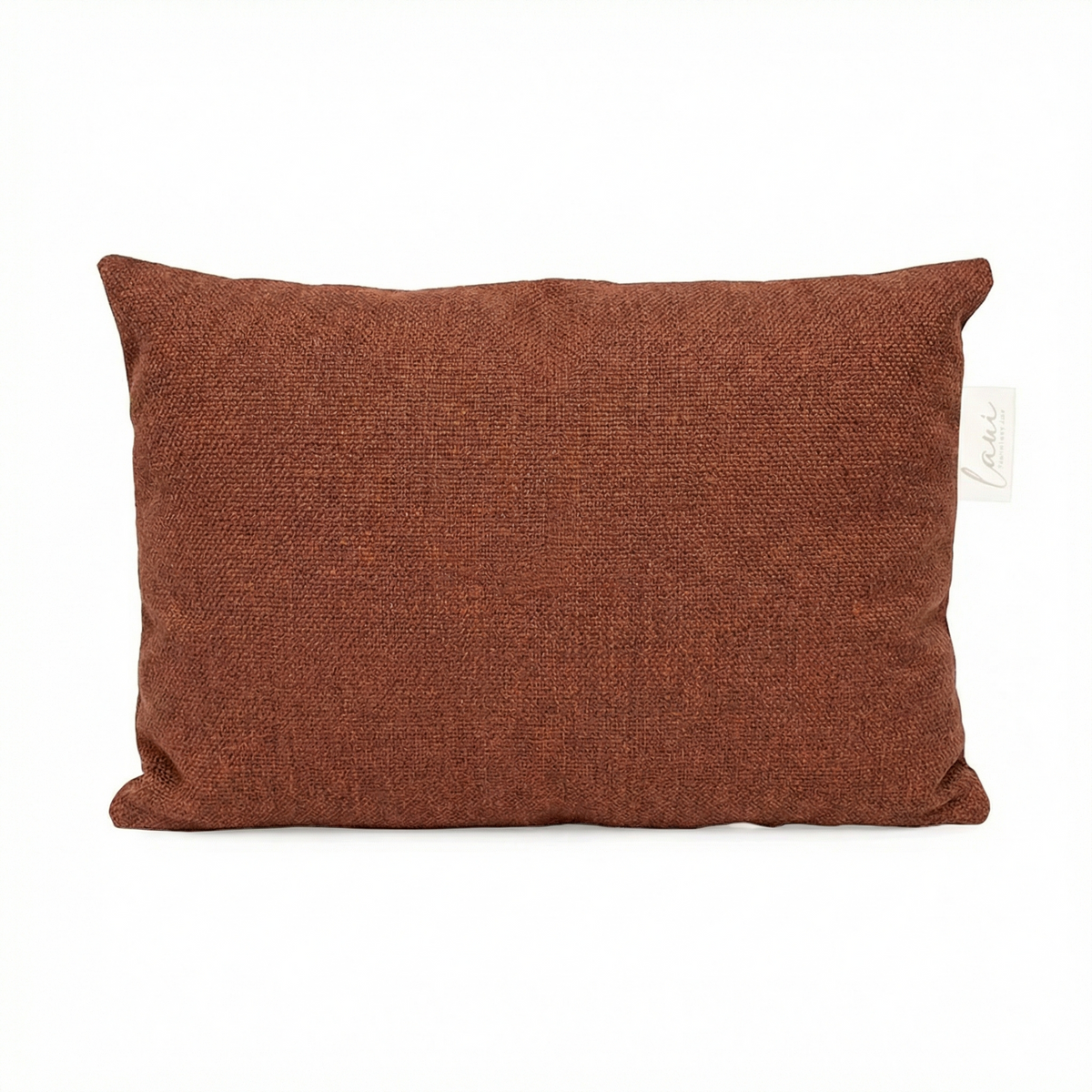 Laui Lounge outdoor kussen Heritage Rust 60x40 cm in effen roestrode Sunbrella stof