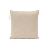 Achterkant in Heritage Papyrus van het Laui Lounge kussen Slow Farafra 50x50 cm