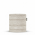 Laui Lounge Outdoor Pouf Harvest Kaolin Ø44x46 cm in gebroken witte Sunbrella stof