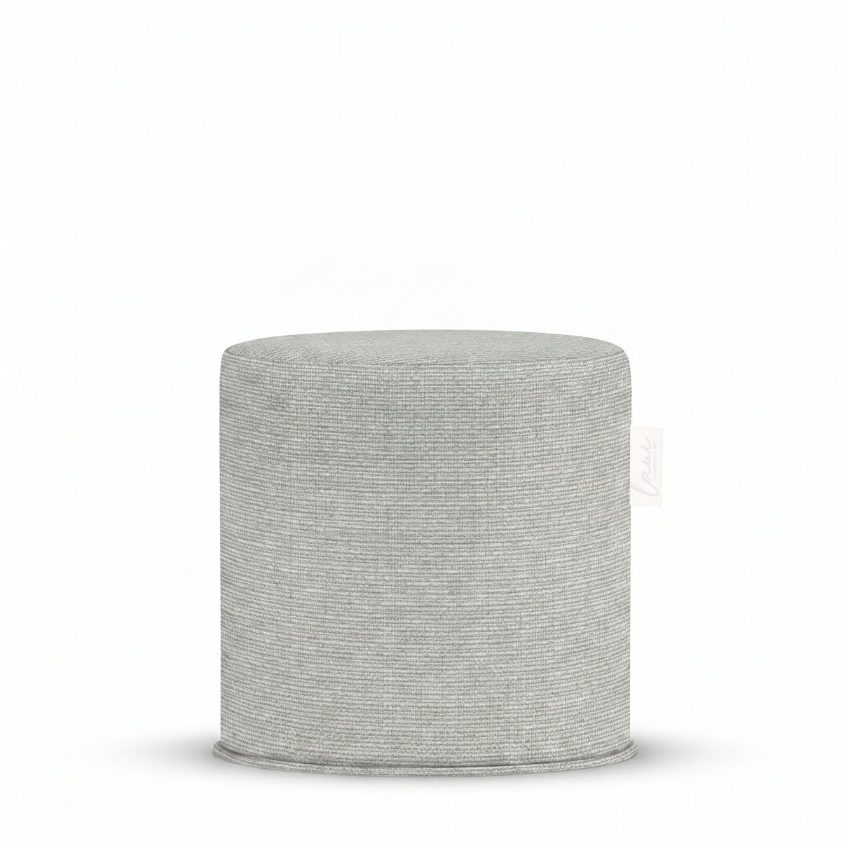 Laui Lounge Original Outdoor Pouf Sea Green, ronde zeegroene poef van Ø44x46 cm