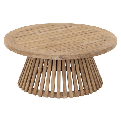 Outdoor salontafel Lily teakhout Ø75cm MUST Living