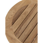 Salontafel Lily Small teakhout op het terras MUST Living