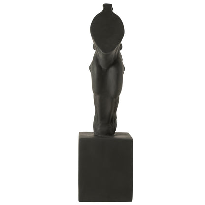 Paard Op Voet Zwart Large J-Line