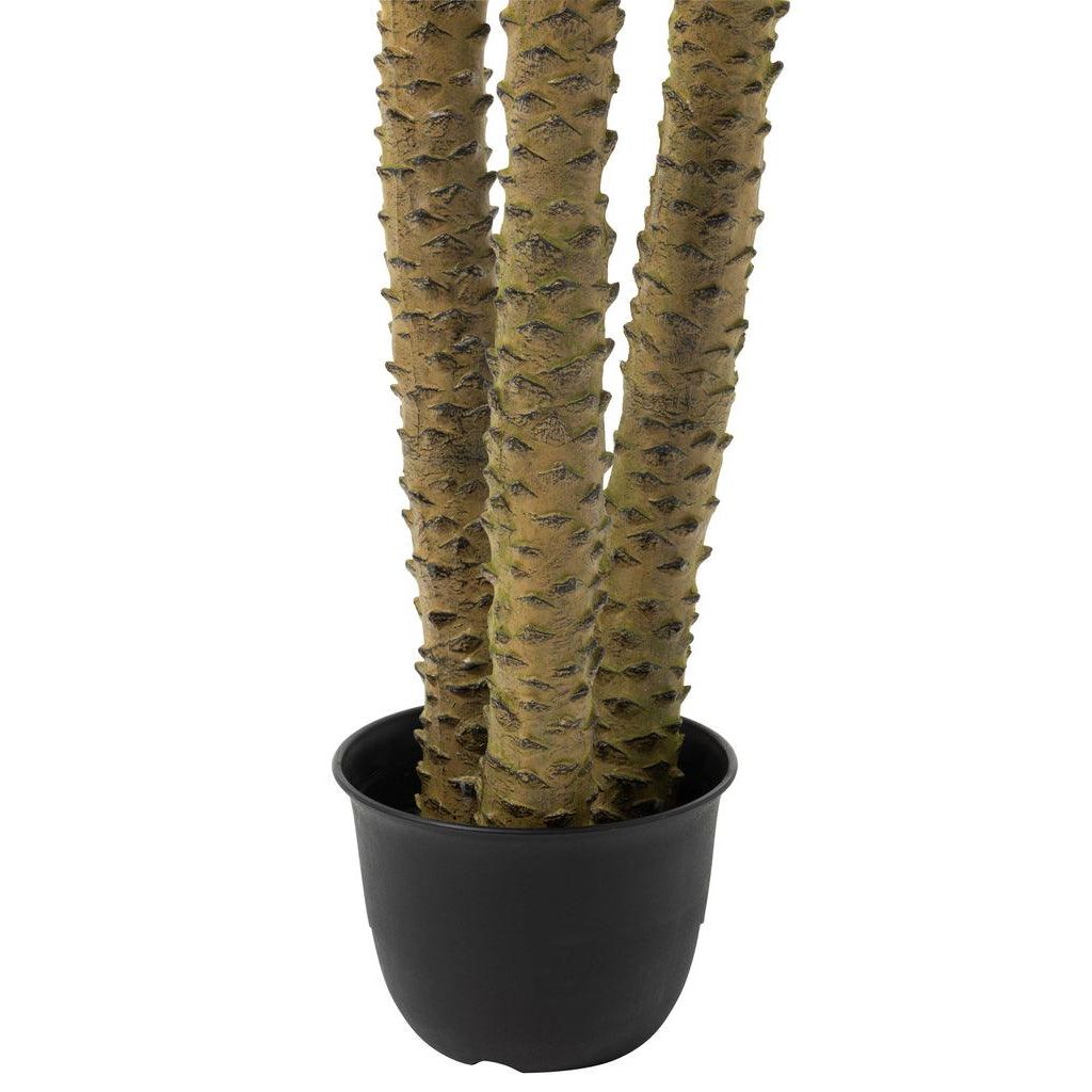 Palme 3-teilig Real Touch Im Topf Kunstpflanze Grün H300cm J-Line