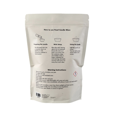 Pearl Candle Wax 500gr warm Grijs PTMD - Kaars - PTMD - livinglovely.nl
