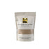 Pearl Kaarsenzand Beige 500 Gram van PTMD, zak met beige waxparels op witte achtergrond