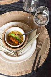 Placemat Jute Natural - Placemat - J-Line - livinglovely.nl