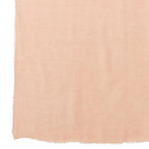 Plaid Effen Katoen/Linnen Roze 200cmx150cm - Poef - J-Line - livinglovely.nl