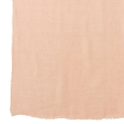 Plaid Effen Katoen/Linnen Roze 200cmx150cm - Poef - J-Line - livinglovely.nl