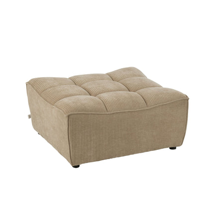 Poef Modulaire Sofa Donker Beige J-Line