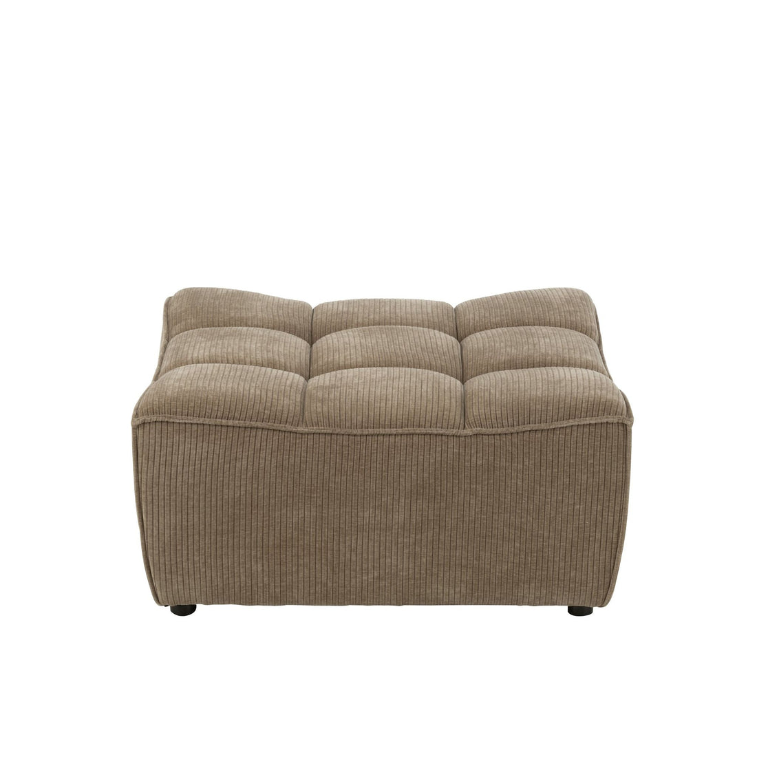 Poef Modulaire Sofa Donker Taupe J-Line