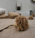 Pom Pom Deken + 2 kussen hoezen Camel - Poef - Poufs & Pillows - livinglovely.nl