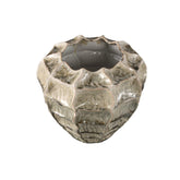 Pot Cedric Cream Keramiek Rond Wavy Mix Colors XXL Dia 36x32.5cm PTMD - Pot - PTMD - livinglovely.nl