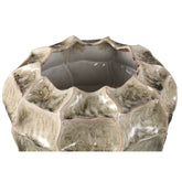 Pot Cedric Cream Keramiek Rond Wavy Mix Colors XXL Dia 36x32.5cm PTMD - Pot - PTMD - livinglovely.nl