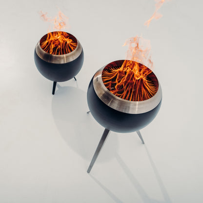 MOON 45 Vuurkorf Laag Zilver Höfats