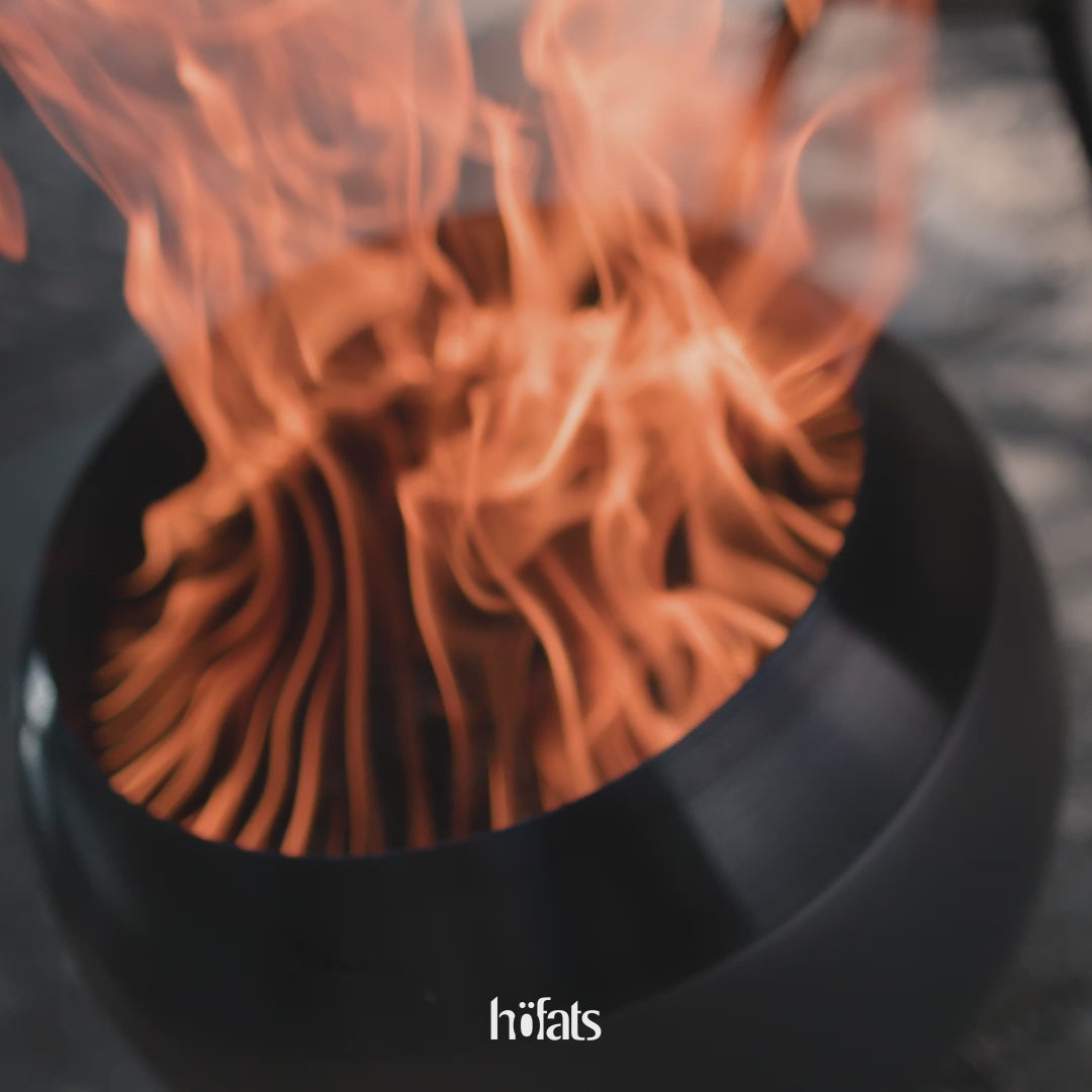 MOON 45 Vuurkorf Hoog All Black Höfats