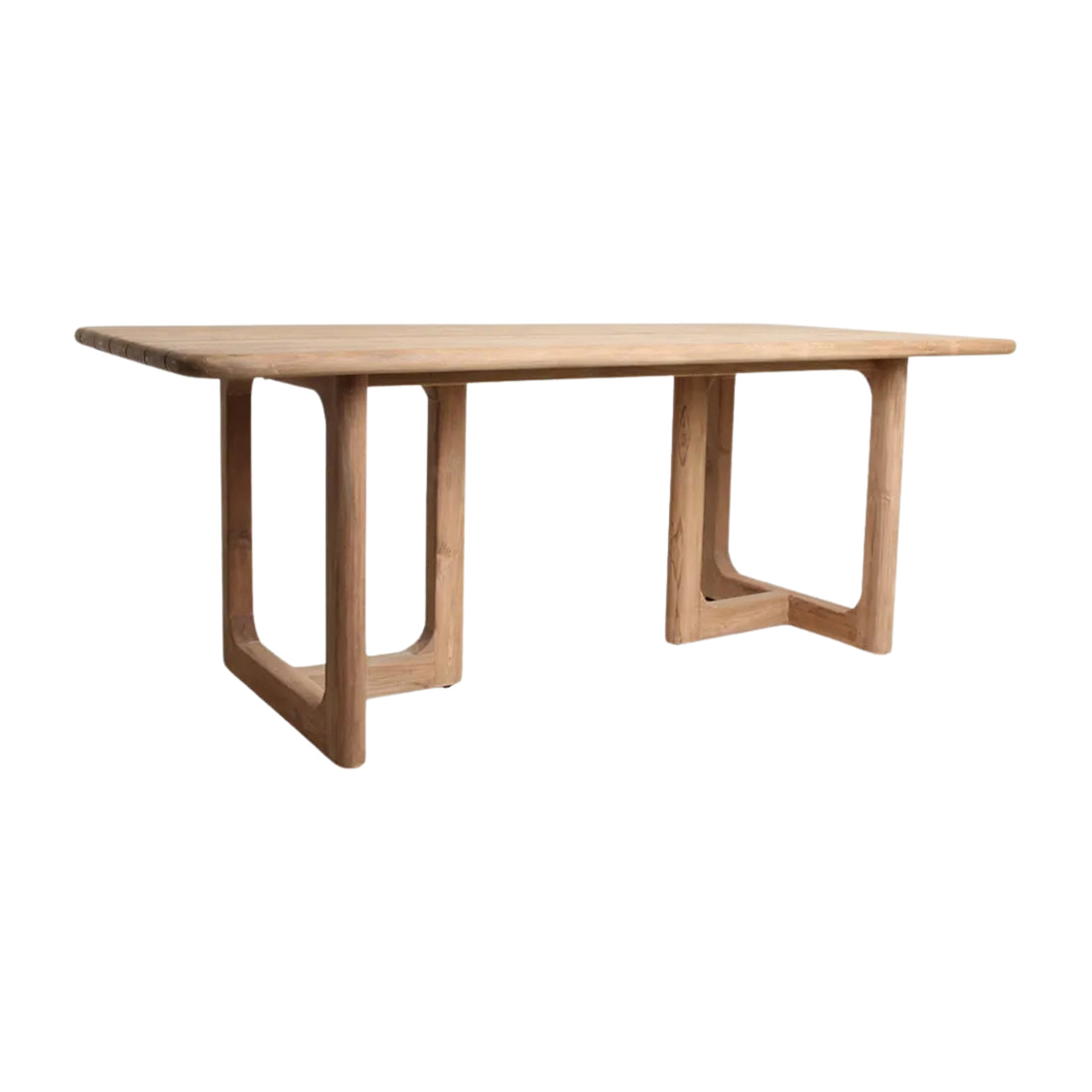 Primavera Teakhouten Eettafel Outdoor 200cm Raw Materials - Eetkamertafel - Raw Materials - livinglovely.nl