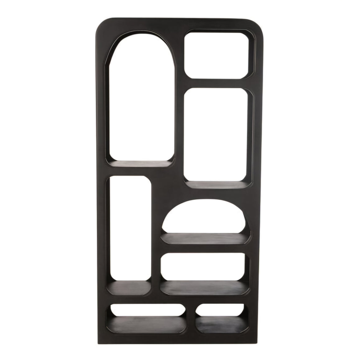 Rek Cave Mangohout Zwart - Rek - J-Line - livinglovely.nl