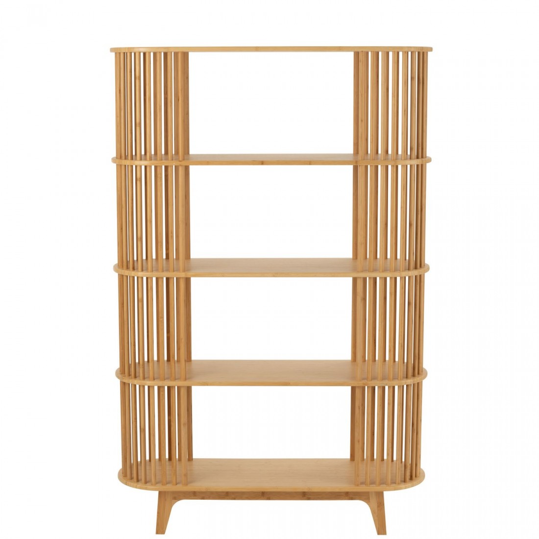 Rek Live Bamboe Naturel - Rek - J-Line - livinglovely.nl