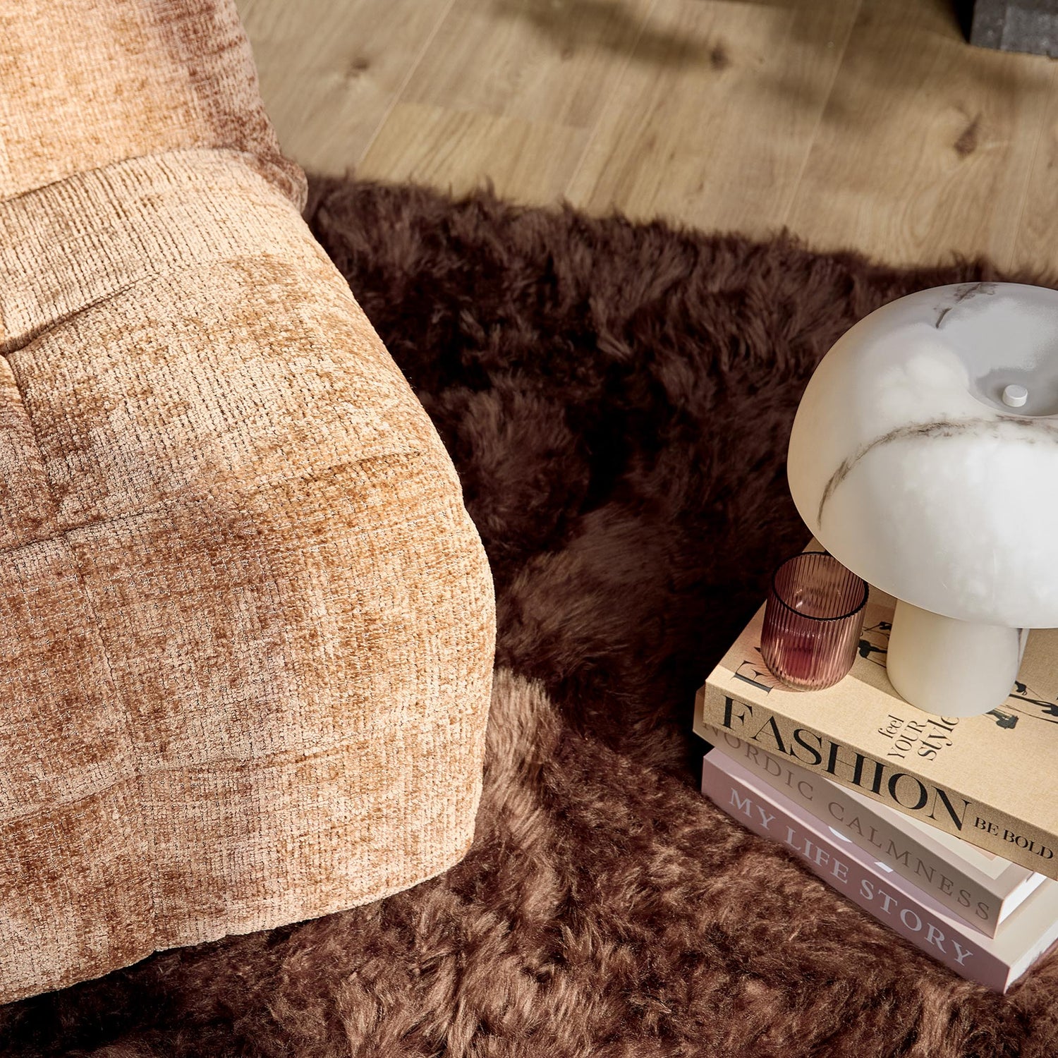 Relaxfauteuil Chill Cinnamon van Starfurn, comfortabele relaxfauteuil met draaifunctie