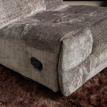 Relaxfauteuil Chill Grijs van Starfurn, comfortabele relaxfauteuil voor woonkamer of leeshoek