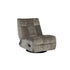 Relaxfauteuil Chill Grijs van Starfurn, draaibare relaxfauteuil bekleed met stof Cremona 93