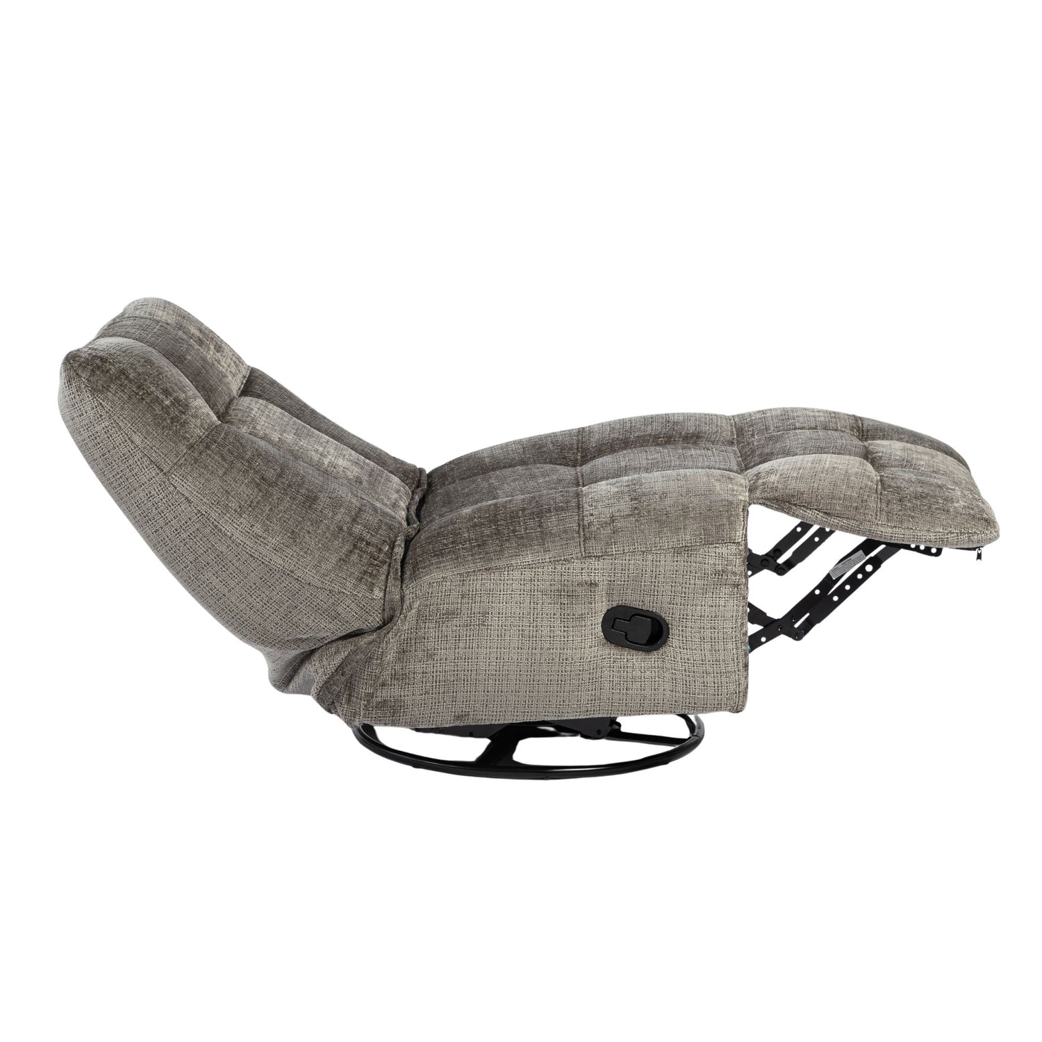 Relaxfauteuil Chill Grijs van Starfurn, lichte schommelstand voor extra ontspanning